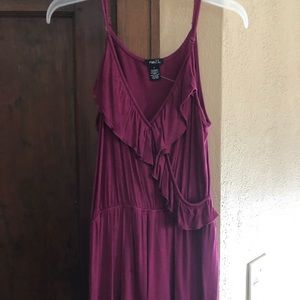Plum Tank top romper